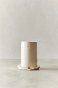 CERAMIC FLATWARE DRAINER