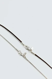 2-PACK COMBINATION NECKLACES