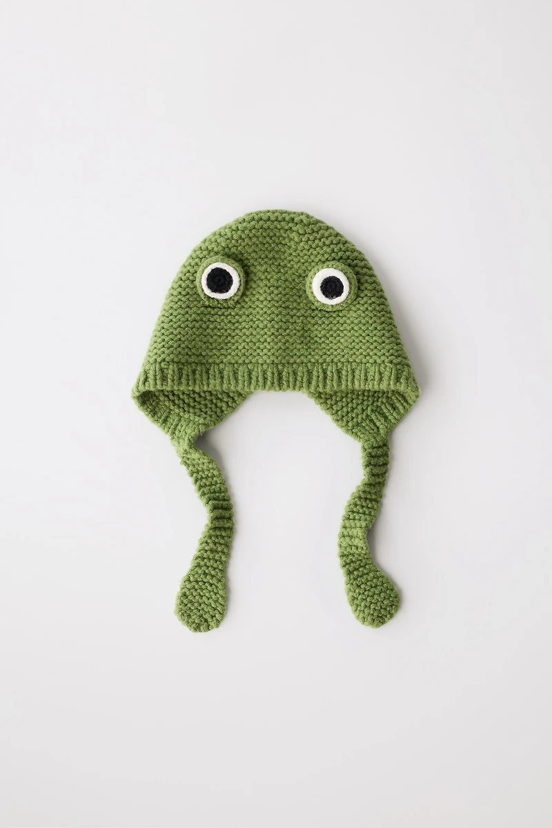 100% WOOL FROG HAT LIMITED EDITION