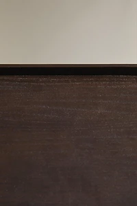WOODEN BATHROOM TRAY
