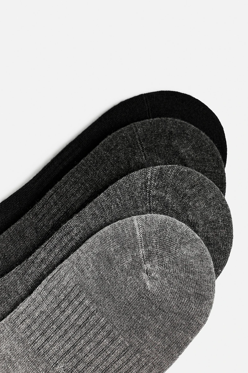 PACK OF 4 INVISIBLE SOCKS