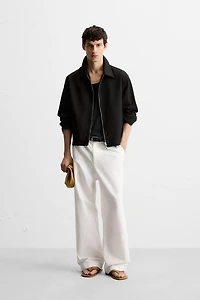ZIP-UP OVERSHIRT