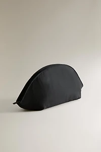 CRESCENT SATEEN MAKEUP BAG