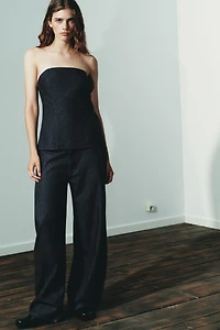 PLEATED BALLOON PANTS