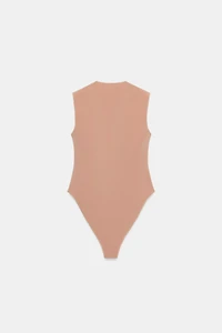 STRETCH SQUARE NECK BODYSUIT