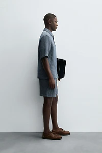 TEXTURED POLO SHIRT