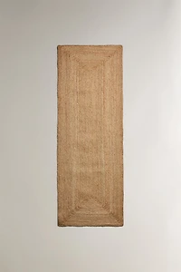 RECTANGULAR JUTE AREA RUG