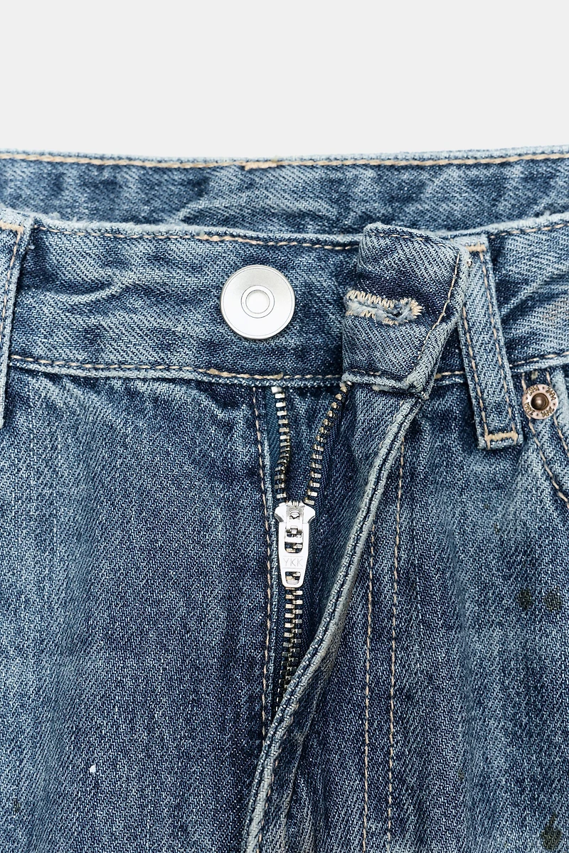 TRF LOOSE OVERSIZE HIGH WAIST JEANS