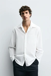 CRINKLED EFFECT SHIRT
