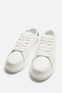HEEL DETAIL SNEAKERS