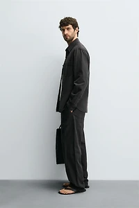 FLOWY COTTON - LINEN PANTS