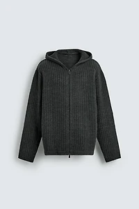 RIBBED TEXTURED JACKET