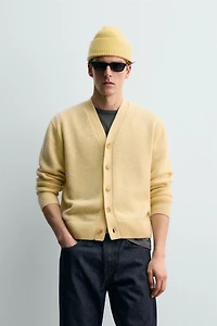 CARDIGAN 100 % CACHEMIRE AARON LEVINE X ZARA
