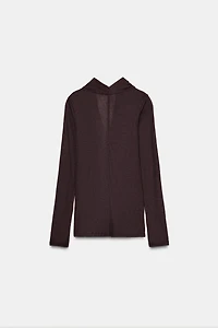 T-SHIRT DRAPÉ AVEC LYOCELL