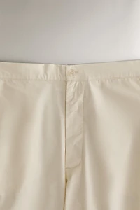 PANTS WITH BLACK PIPING
