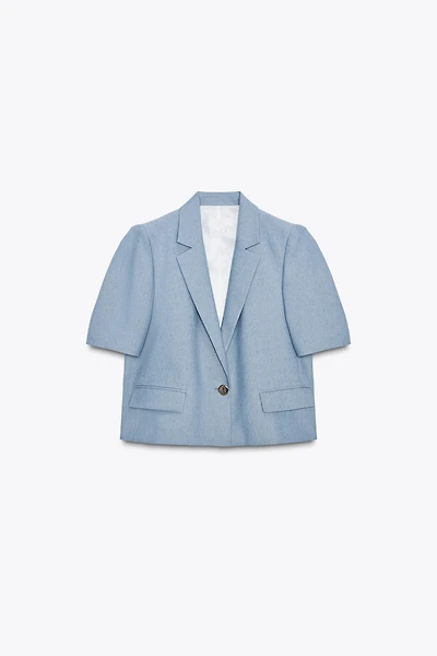 BLAZER MANCHES COURTES COURTE