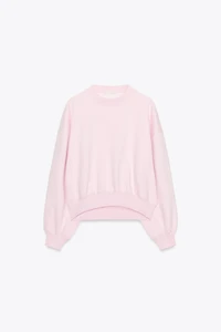 BASIC PLUSH SWEATSHIRT