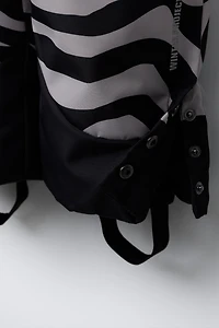 ZEBRA PRINT WATER RESISTANT AND WINDPROOF OVERALLS