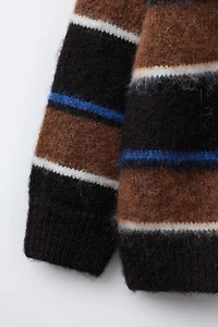 CHAMPION ® X ZARA STRIPED KNIT SWEATER