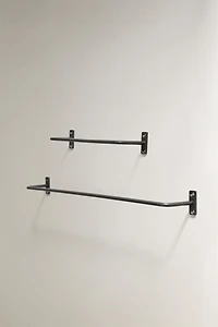 DARK METAL TOWEL RACK