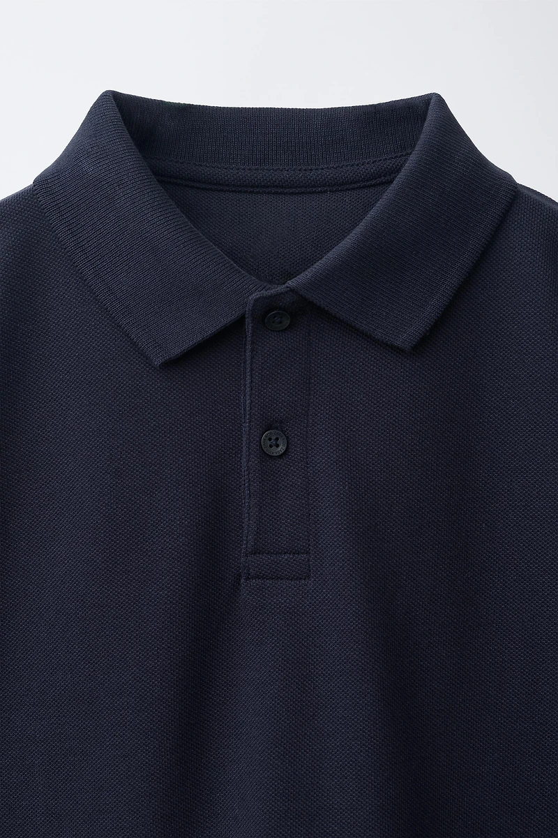 SOLID POLO SHIRT
