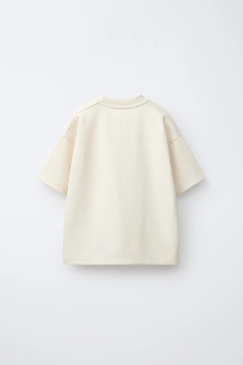 INTERLOCK T-SHIRT AND BERMUDA SHORTS SET