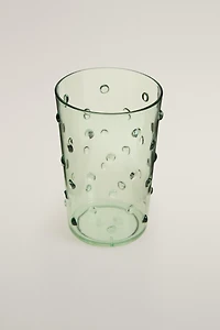 ACRYLIC POLKA DOT SOFT DRINK TUMBLER