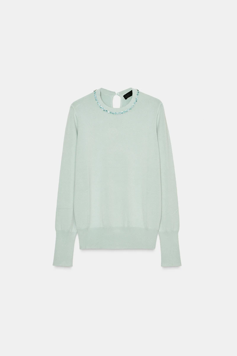 JEWEL KNIT SWEATER