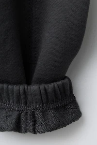 LABELLED PLUSH JOGGERS