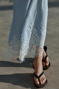 LACE MIDI SKIRT