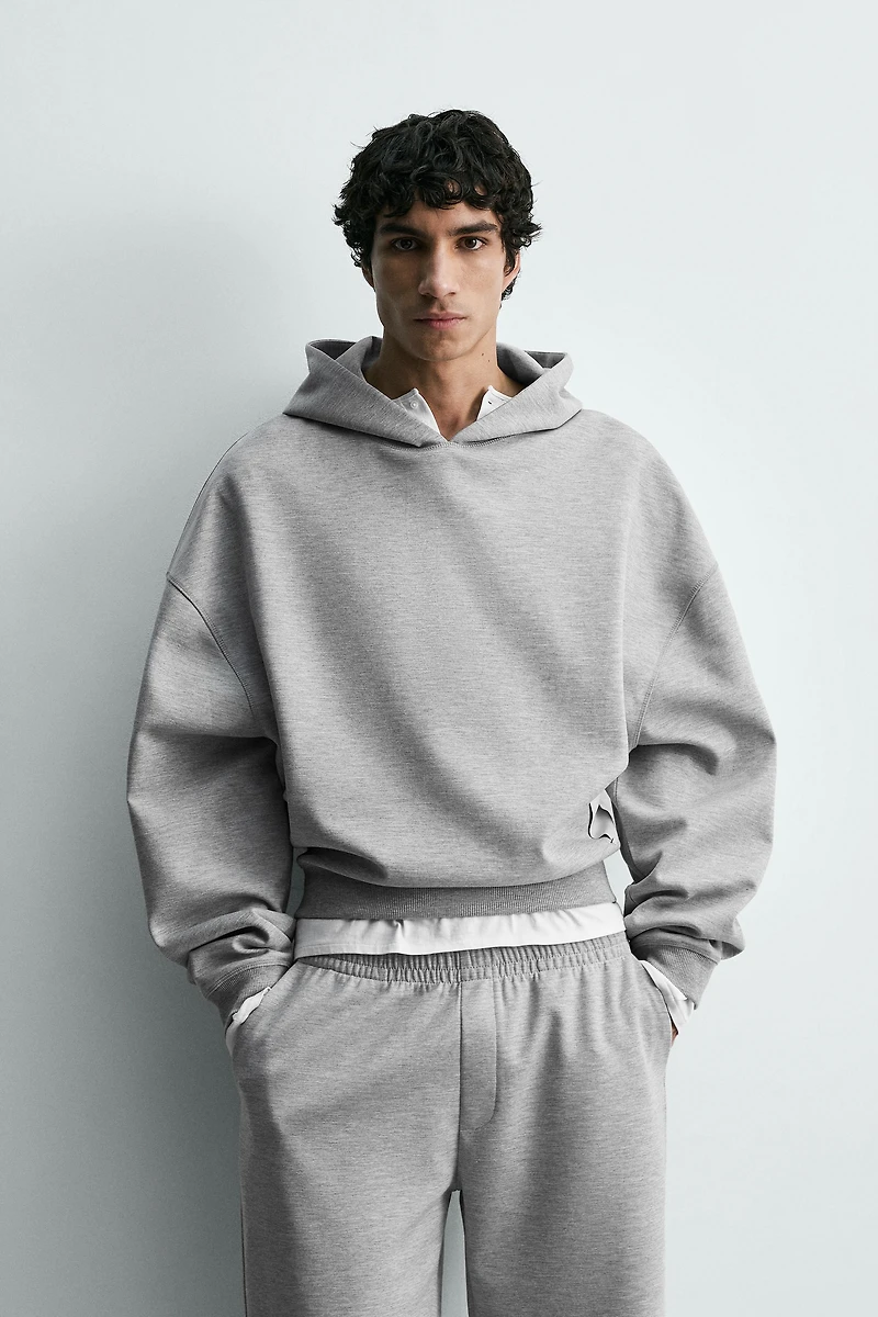 PATCH HOODIE SWEATSHIRT