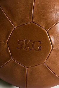 MEDICINE BALL SPORT CUIR