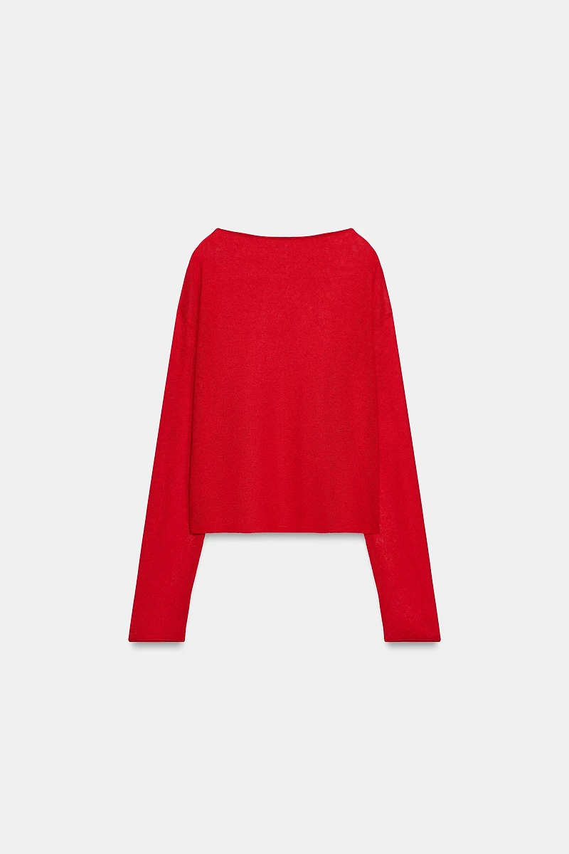 RUSTIC OPENWORK JUMPER