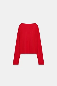 RUSTIC OPENWORK JUMPER