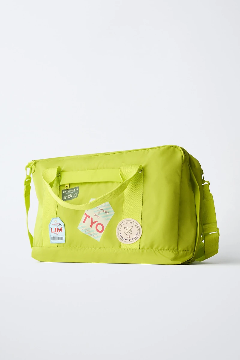 PATCH TRAVEL BACKPACK