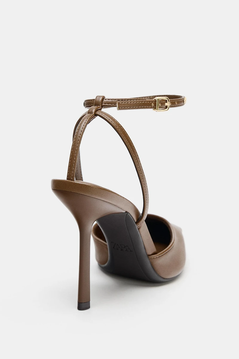 HEELS WITH METALLIC DETAIL