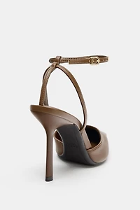 HEELS WITH METALLIC DETAIL