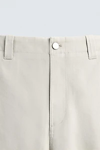 CANVAS TEXTURED PANTS