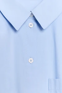 BALLOON CROPPED SHIRT