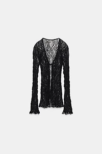 LACE BUCKLE TOP