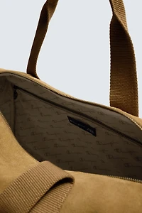 SAC DE VOYAGE EN CUIR CHAMPION ® X ZARA