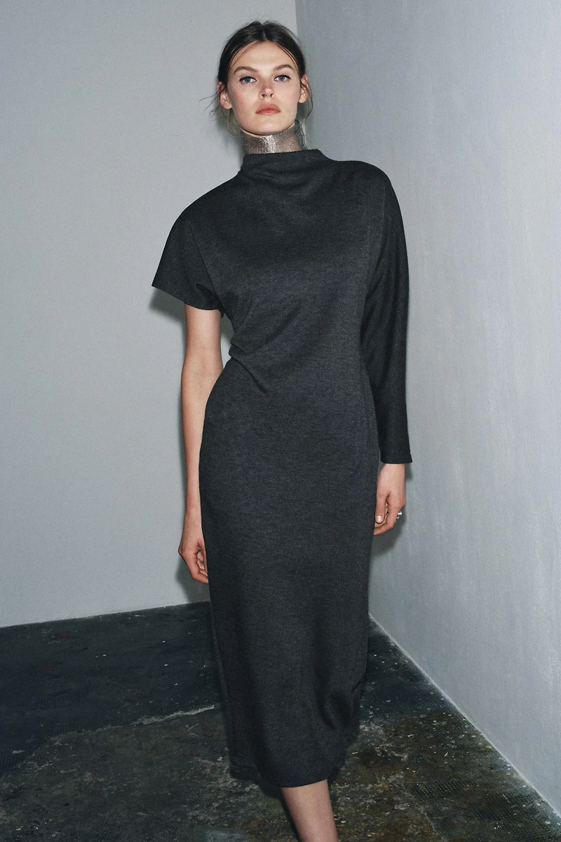 ASYMMETRIC LONG DRESS