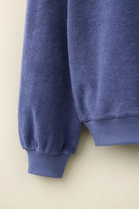 TERRYCLOTH SWEATSHIRT CREATED BY CARAMEL LONDON X ZARA