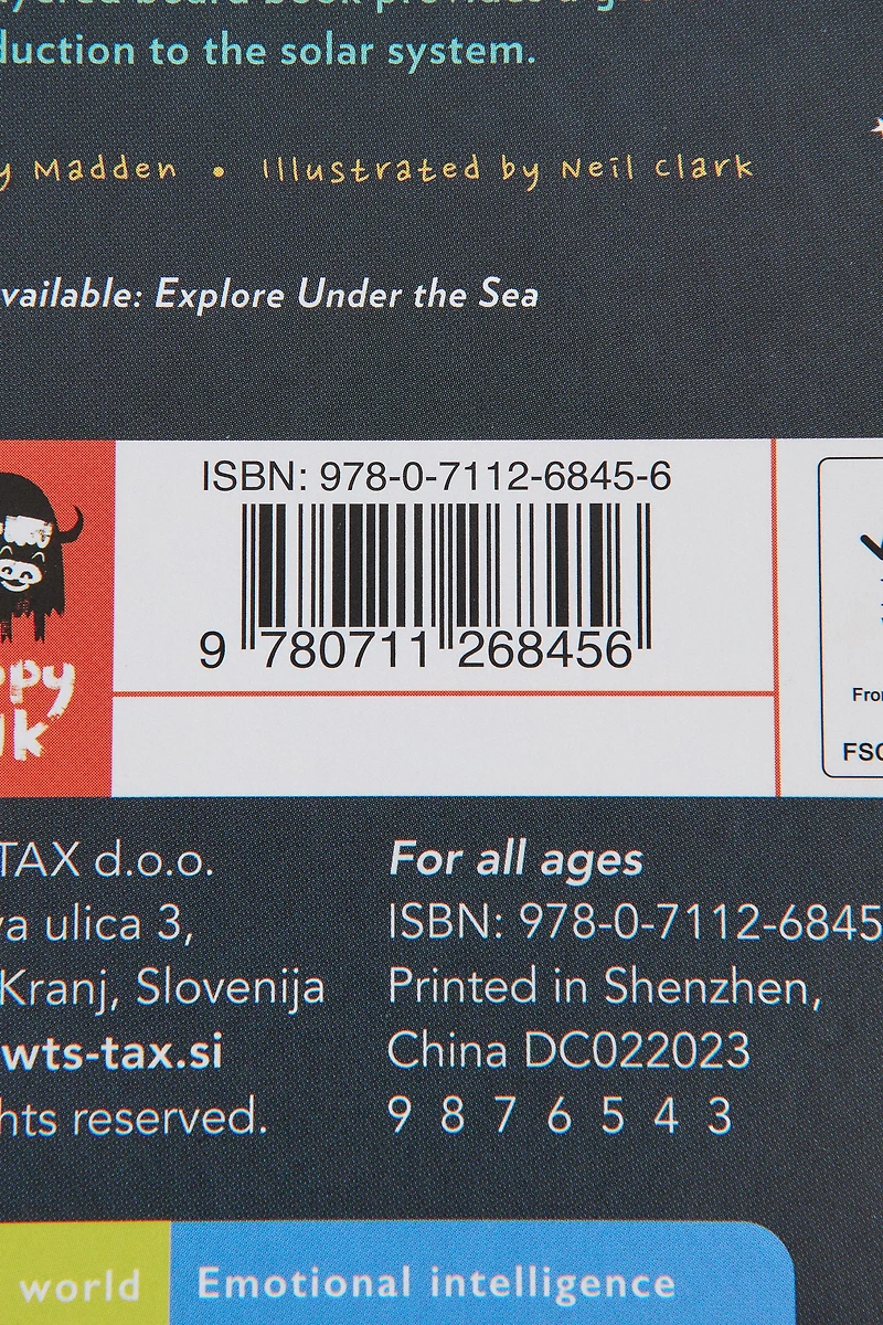 EXPLORE THE PLANETS KIDS' BOOK