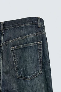 WIDE FLARE FIT JEANS