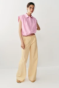 SHORT STRIPED SHIRT
