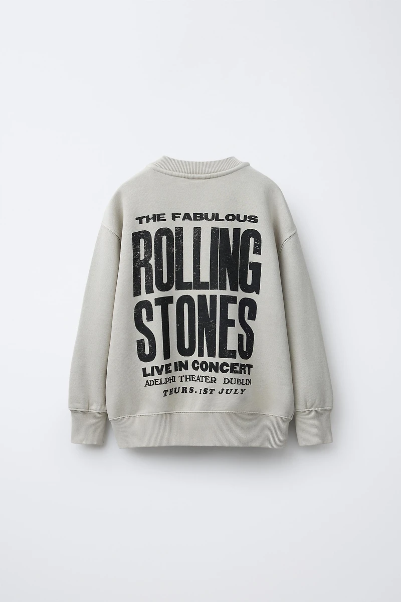 ROLLING STONES © PRINTED SWEATSHIRT