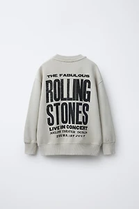 ROLLING STONES © PRINTED SWEATSHIRT