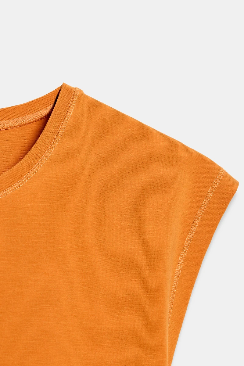 COTTON BLEND T-SHIRT