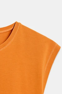 COTTON BLEND T-SHIRT